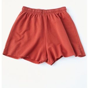 Urban Renewal Recycled Fleece Cutoff Shorts